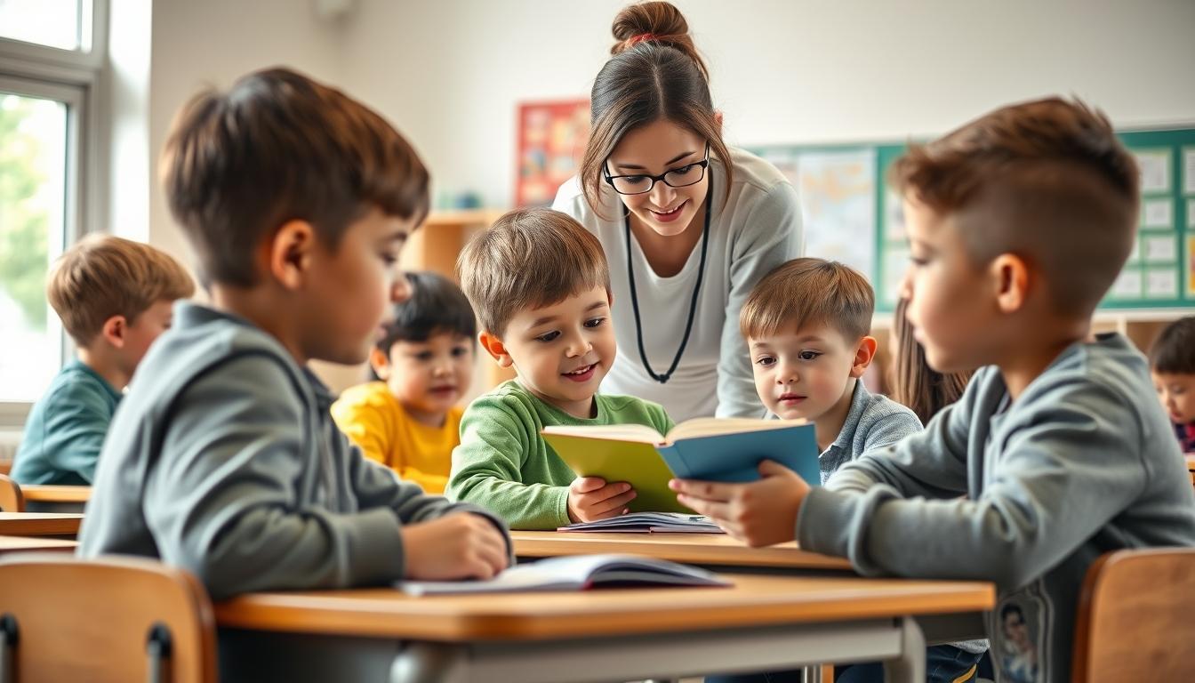 Structured study materials and learning resources on a desk