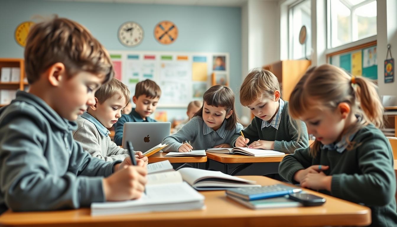 Organized exam preparation notes and academic planner